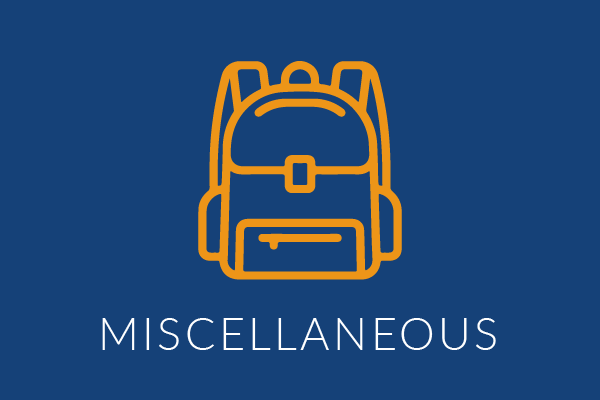 Miscellaneous